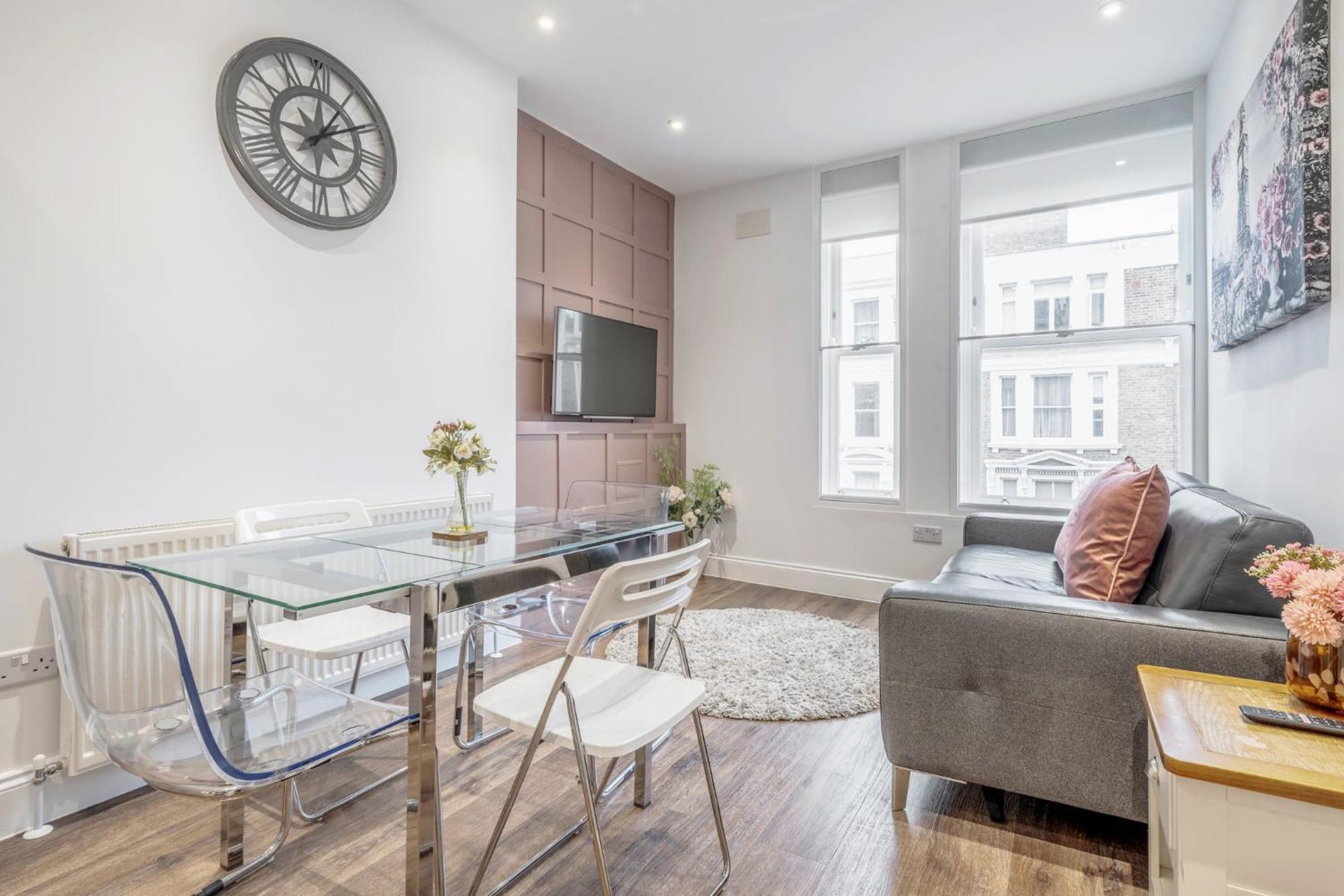 Bright & Modern 2-Bed Notting Hill Apartment Londra Dış mekan fotoğraf