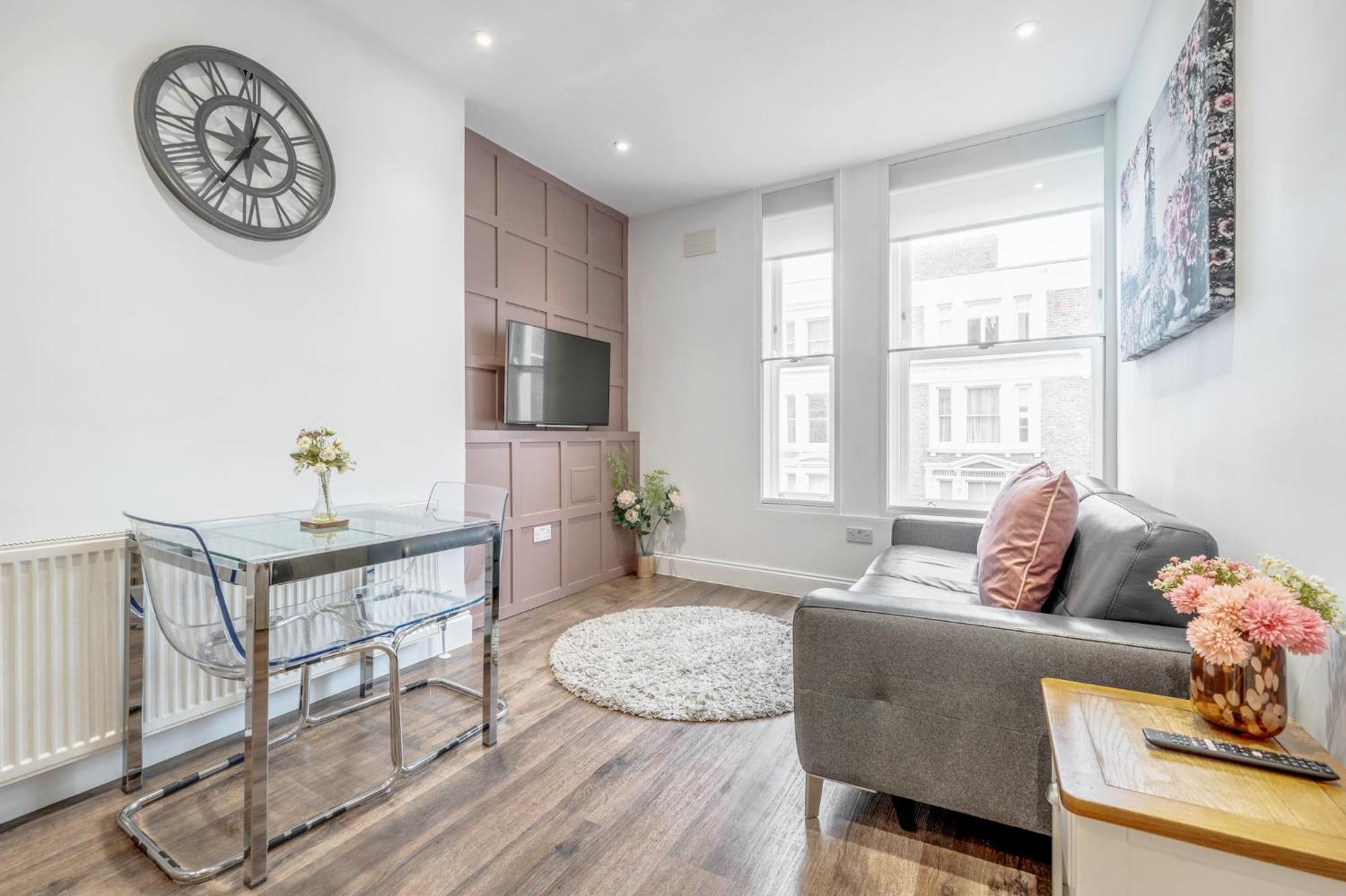 Bright & Modern 2-Bed Notting Hill Apartment Londra Dış mekan fotoğraf